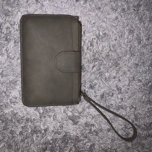 Army green hand clutch